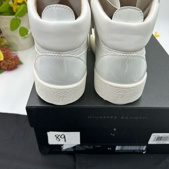 Men’s Giuseppe Zanotti high top sneakers size 41 made in Italy - Picture 5 of 9